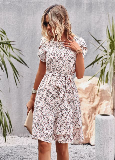 Laura | Minikleid mit floralem Muster
