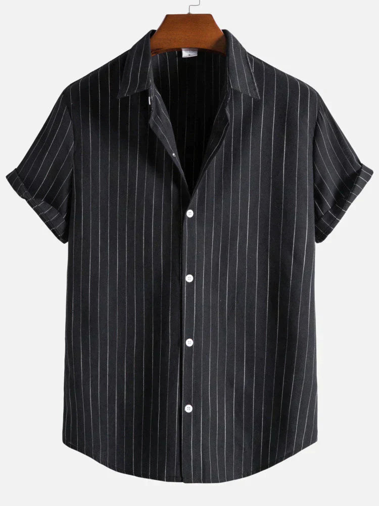 Damon - Leichtes Sommer Hemd im Vintage Look
