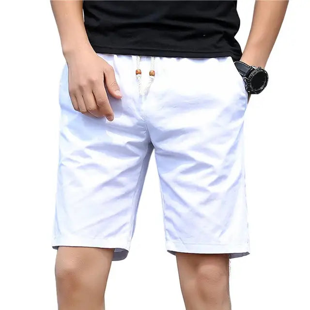 Herren-Shorts mit elastischem Bund und Taschen