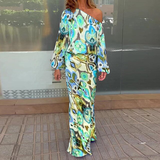 ILONA - Multicolor Print Kleid