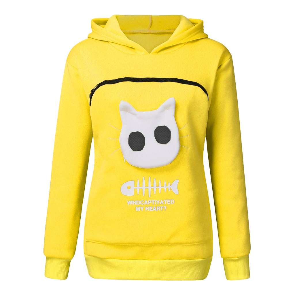 Poppy | Kuscheliger Kapuzenpulli mit Pfote