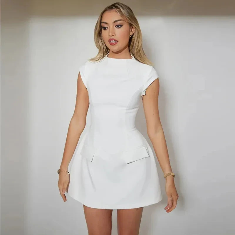 Tilly - A-Line Minikleid mit Taschen