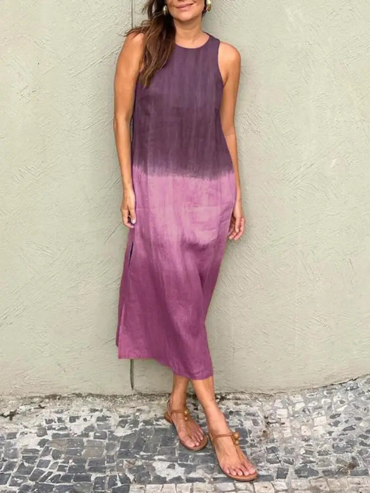 Lucile® I Baumwoll-Leinen-Kleid