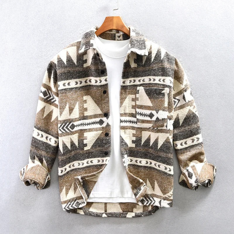 KENDRICK - Herrenhemd aus Vintage-Flanell