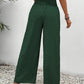 Hose mit weitem Bein und geometrischem Print