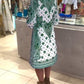 Elegantes Midikleid mit V-Ausschnitt - Ingrid