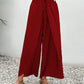 Hose mit weitem Bein und geometrischem Print