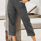 Stylische Leinenhose mit Krempelsaum - Komfort & Trend