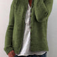Naturlux® - Grüner einfarbiger Langarmpullover