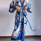 Harriet - Stylisches bedrucktes Maxikleid