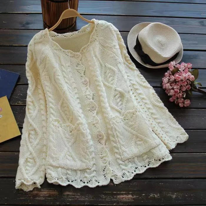 Lavi - Norwegischer Strick Cardigan