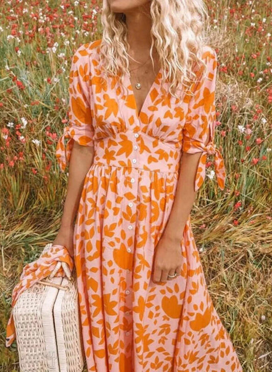 LUISAA - stylisches und einzigartiges Kleid für den sommer/frühling