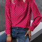 Louisa - Gemusterte Vintage-Bluse