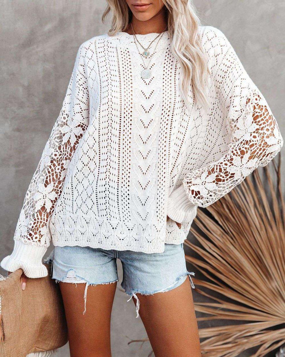 Monci® - "So gut wie Herbst" Creme-Pullover