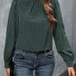 Louisa - Gemusterte Vintage-Bluse