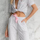 Chic & Bequem – Komfort-Loungewear-Set mit leichtem Stoff und verstellbarer Passform