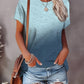 Himmelblaues T-Shirt - Marina