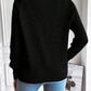 HerbstTrend® - Sexy einfarbiger Pullover mit langen Ärmeln