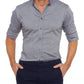 Oscar - STRETCH ZIP SHIRT (Hemd)