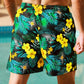 Tropische Shorts mit Blumenmuster - Leo
