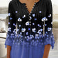 Irene - Damenmode T-Shirt mit V-Ausschnitt