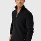 Soren – cormac – stilvolles sweatshirt mit viertelreibverschluss
