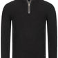 Soren – cormac – stilvolles sweatshirt mit viertelreibverschluss
