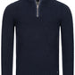 Soren – cormac – stilvolles sweatshirt mit viertelreibverschluss