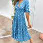 Selena | Kleid mit V-Ausschnitt und Polka Dots