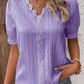 Émilie - Einfarbiges Damen T-Shirt