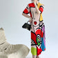 Mica ChicToon Gefaltetes Eleganz Kleid