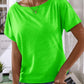 Grünes Leichtes T-Shirt - Fiona