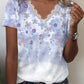 Kailey - Damenmode T-Shirt mit V-Ausschnitt