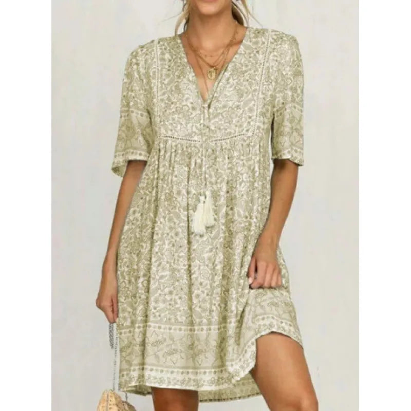 Freya - Sommer-Blumenkleid