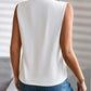 PureWear® - Vintage ärmelloses einfarbiges Top