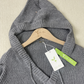 Monci® - Grauer einfarbiger Kapuzenpullover
