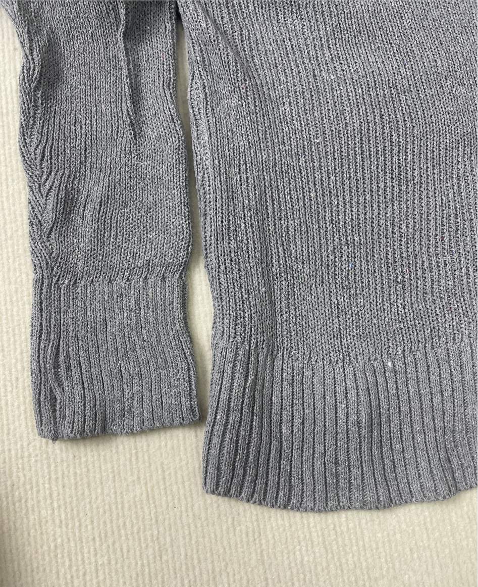 Monci® - Grauer einfarbiger Kapuzenpullover