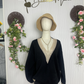 HerbstTrend® - Farbblock-Pullover mit Spezialbesatz
