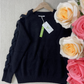 HerbstTrend® - Sexy einfarbiger Pullover mit langen Ärmeln