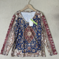 StrickSinn® - Retro Long Sleeve Print Top