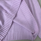 WinterTrend® - Rosa einfarbiger Pullover mit langen Ärmeln und Rundhalsausschnitt