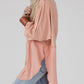 Boho-Chic Bluse - Entspannter Schnitt & Natürliches Material