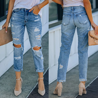 Nancy - Bequeme 3/4 Hose für den Sommer
