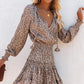 THRAIA | KLEID MIT LEOPARDENPRINT