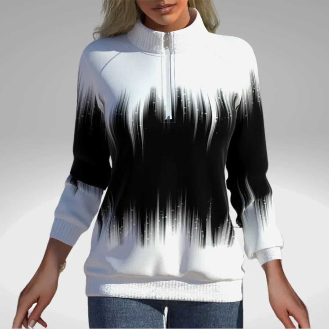 DAYA - Bequemes Sweatshirt für Herbst und Winter