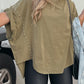 Perlenverziertes Oversized T-Shirt – Lässig Chic