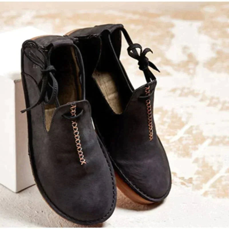 Annaa - Stylische Leder Schuhe für den Herbst