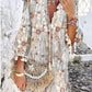 Helena - Bohemian Rotes Kleid