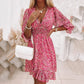 Helena - Bohemian Rotes Kleid