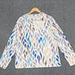 FallStil® - Elegantes langärmeliges Print-Top